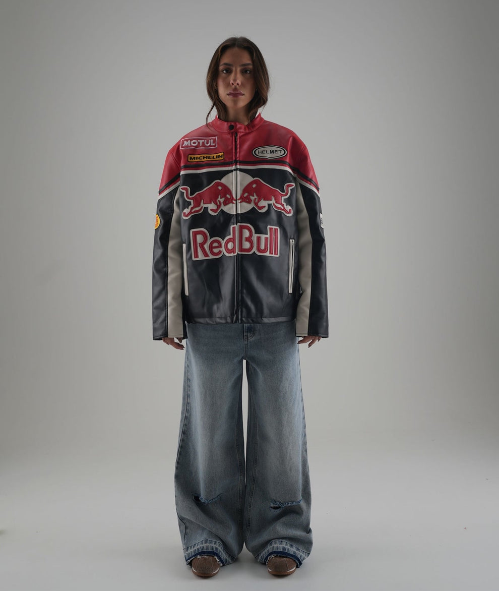 Red Bull Leather Jacket
