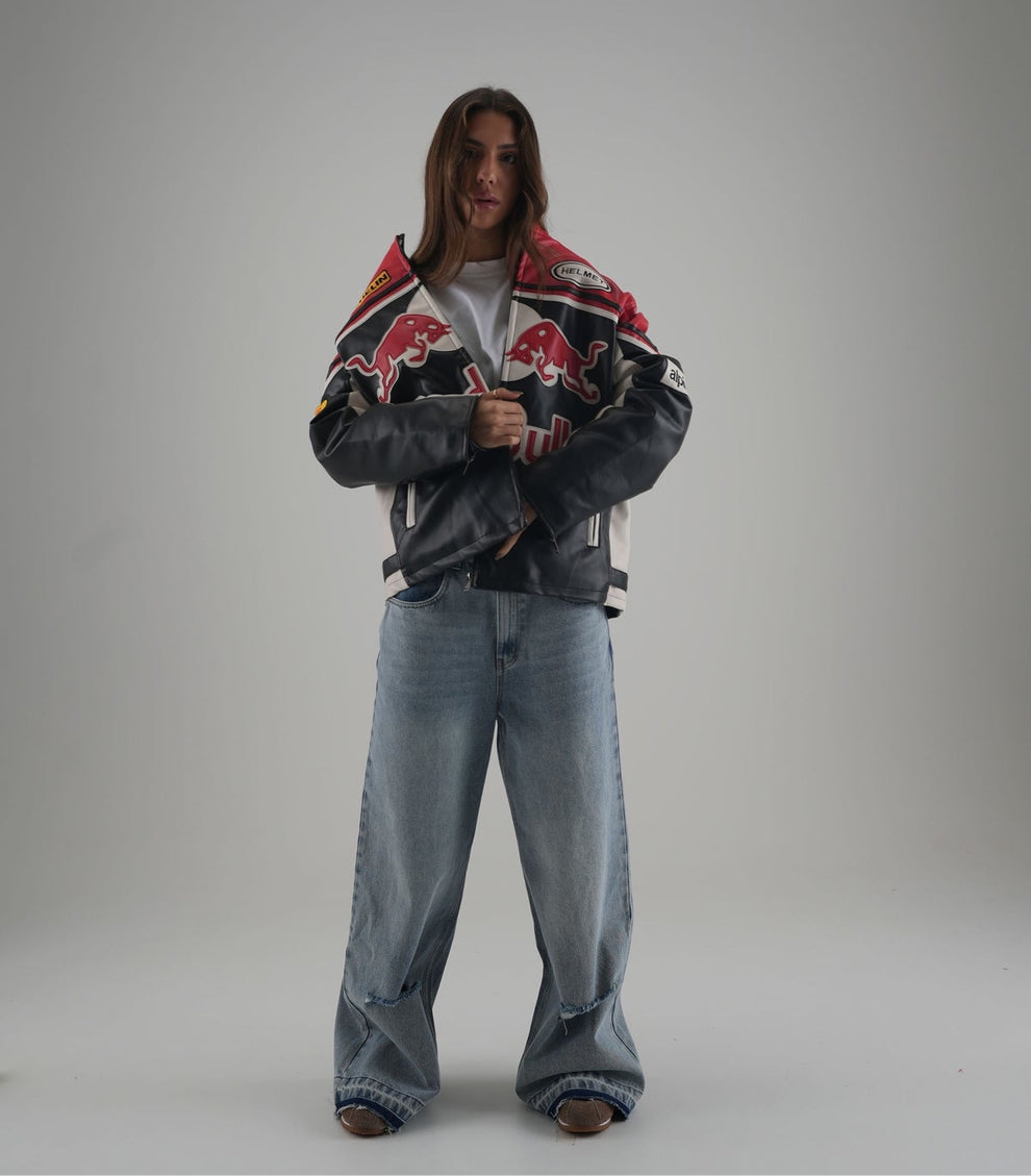 Red Bull Leather Jacket