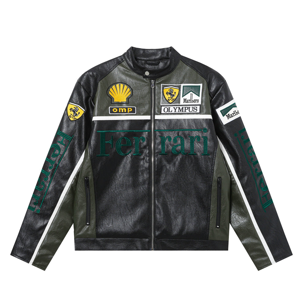 Ferrari OMP Leather Jacket